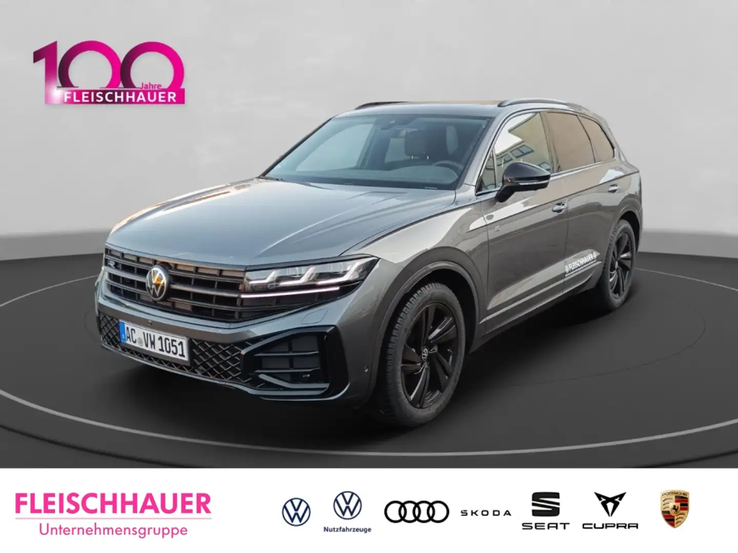 Volkswagen Touareg 3.0 4Motion R-Line V6 TDI DSG+STDHZ+AHK Grau - 1