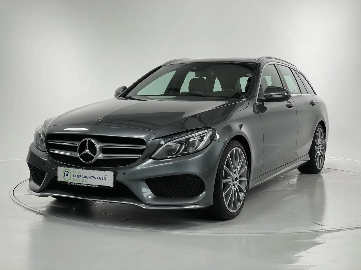 Mercedes-Benz C 400 T-Modell 4Matic T+AMG-LINE +LED+PANO Grigio - 1