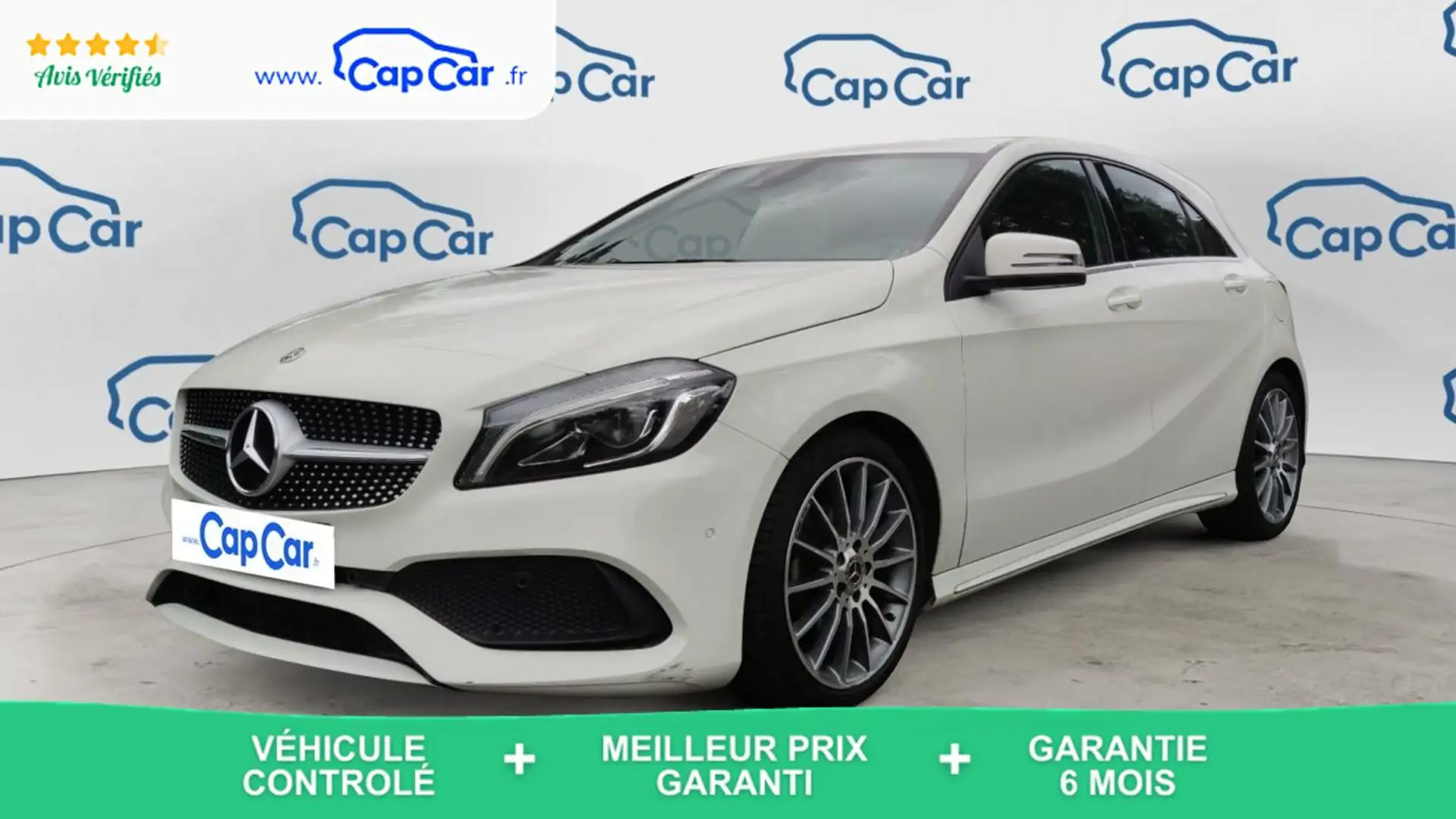 Mercedes-Benz A 180 180 d 1.5 109 AMG LINE Blanc - 1