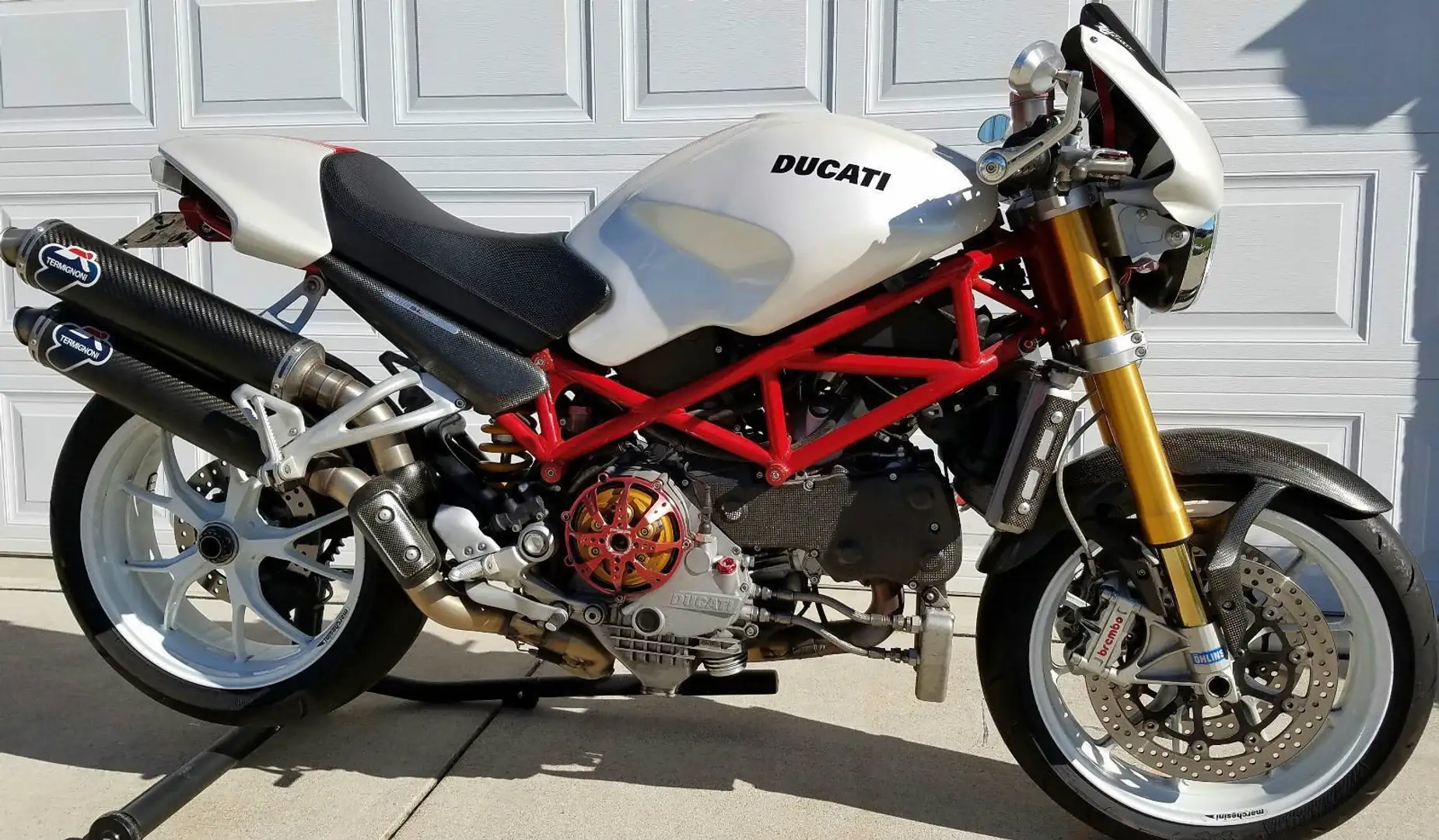 Ducati Monster S4R Weiß - 1