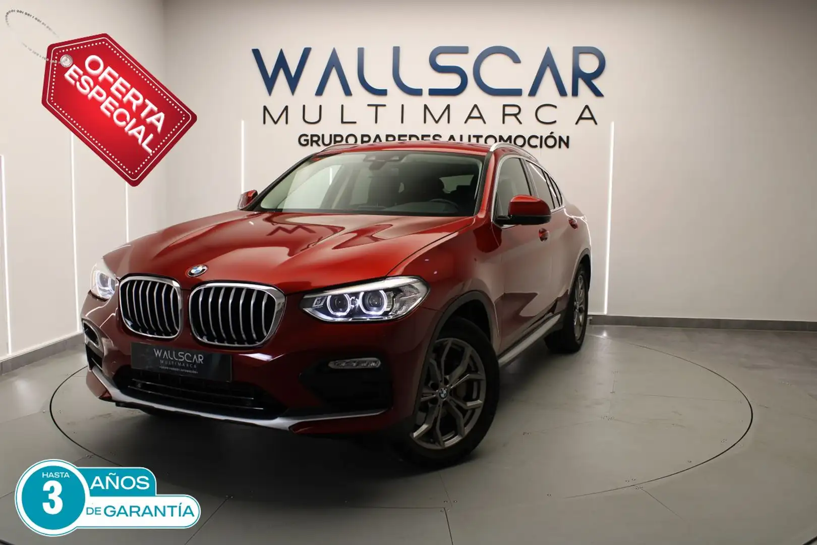 BMW X4 xDrive 25dA Burdeos - 1