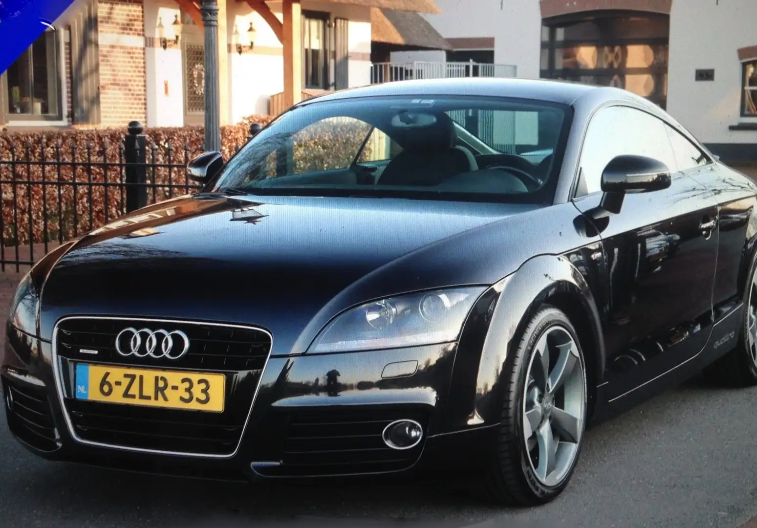 Audi TT 2.0 TFSI Quattro S-Tronic.211 PK. Zwart - 1