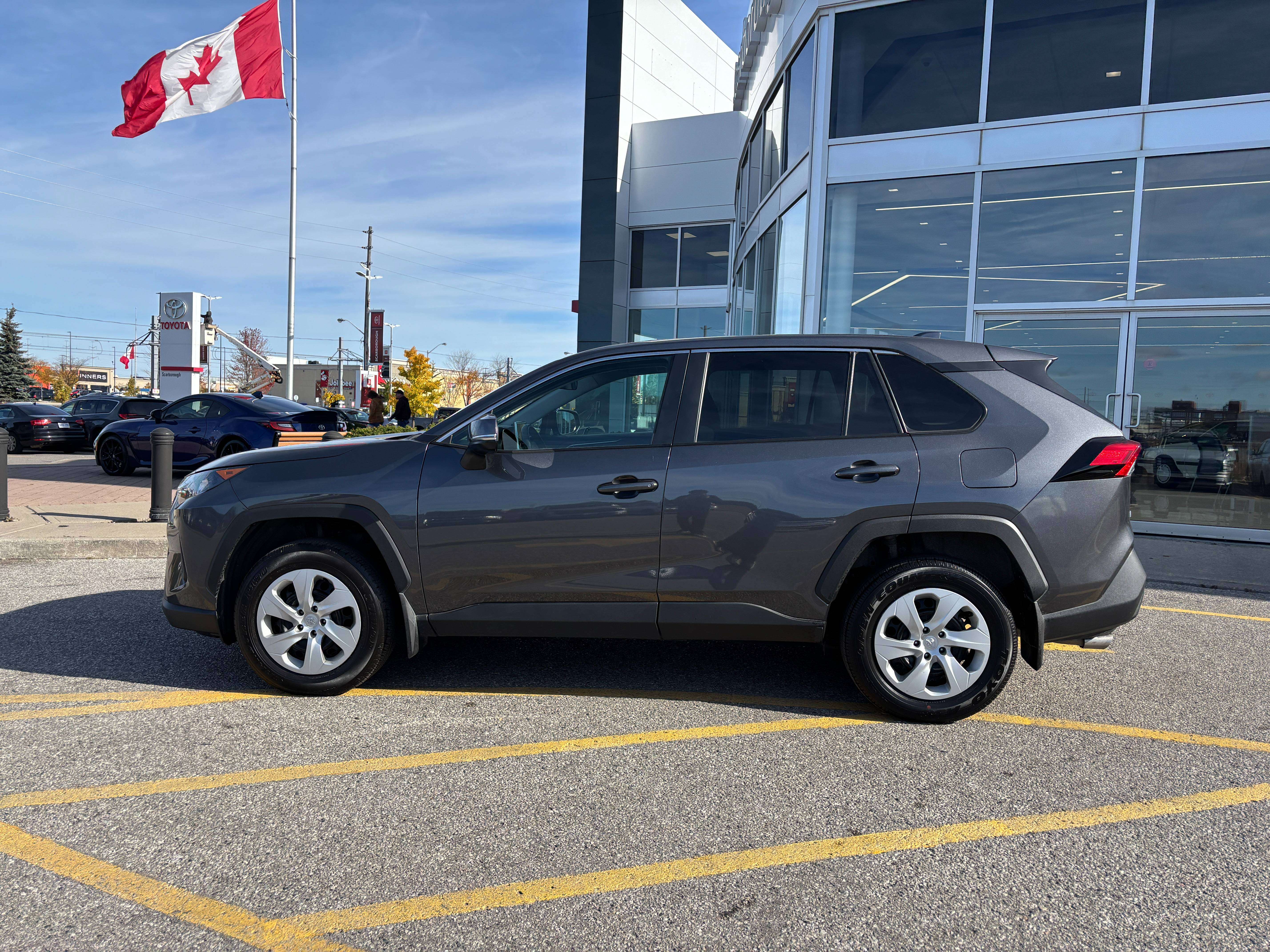 used 2025 Toyota RAV4 car, priced at $36,995