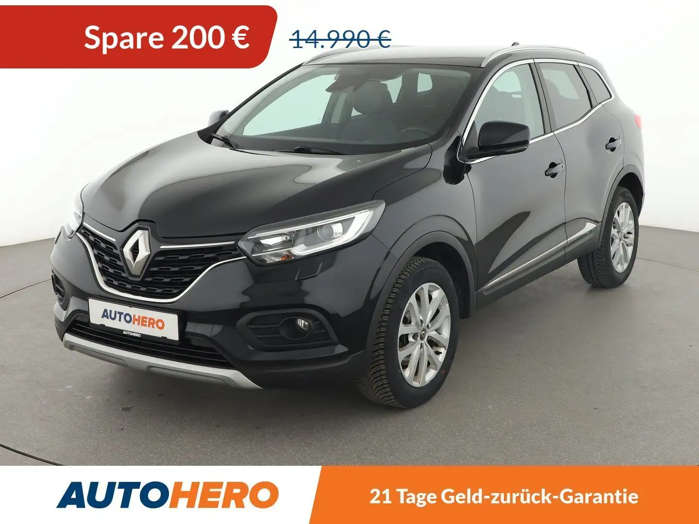 Renault Kadjar 1.3 TCe Limited*TEMPO*CAM*PDC*SHZ*ALU* Schwarz - 1