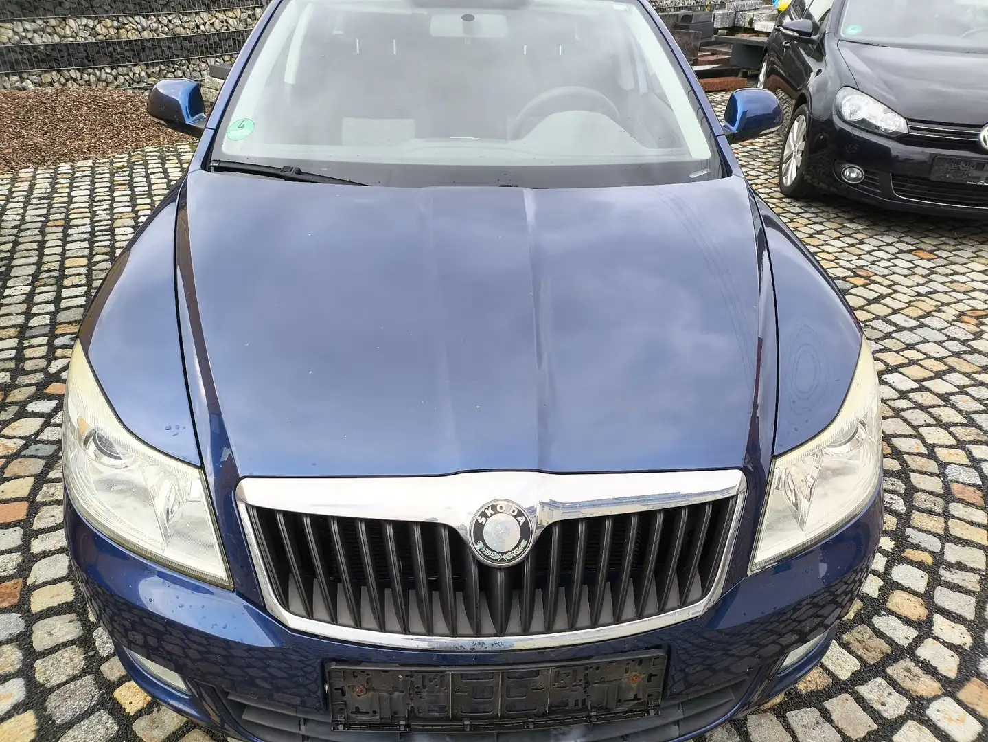Skoda Octavia Ambiente*1.HAND*SCHECKHEFT*ALU*AHK*KLIMA*WR*TÜV Blau - 1