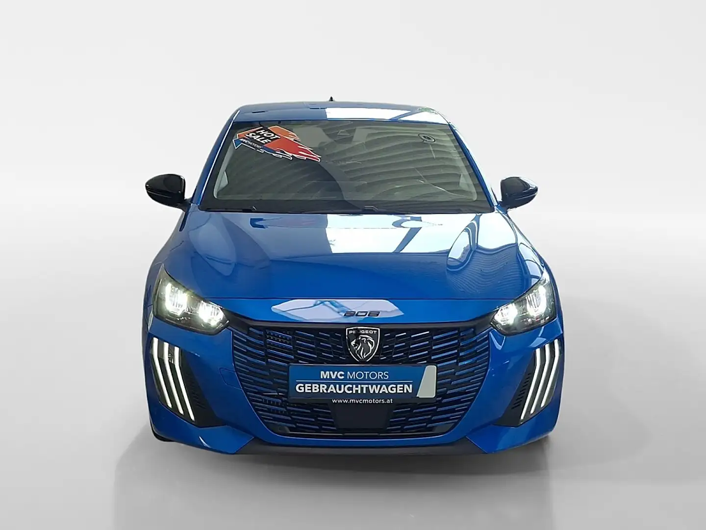 Peugeot 208 Hybrid 100 e-DCS6 Allure Blau - 2