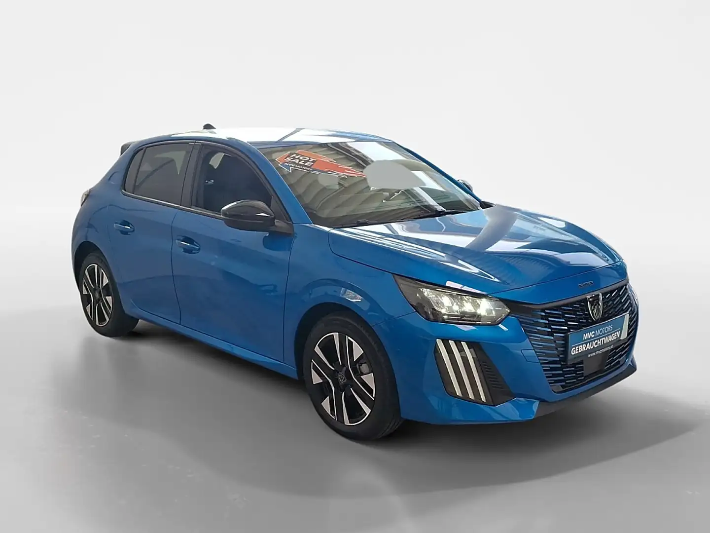 Peugeot 208 Hybrid 100 e-DCS6 Allure Blau - 1