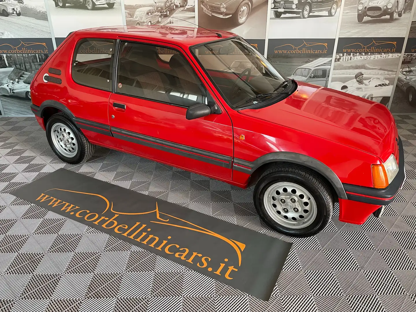 Peugeot 205 1.6 GTI prima serie 105cv Červená - 1