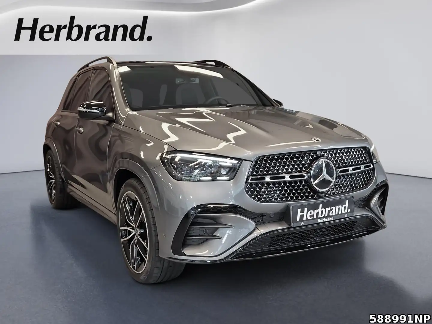 Mercedes-Benz GLE 450 4MATIC +AMG+AIR+HEAD-UP+BURM+AHK+PANO+++ Grau - 2