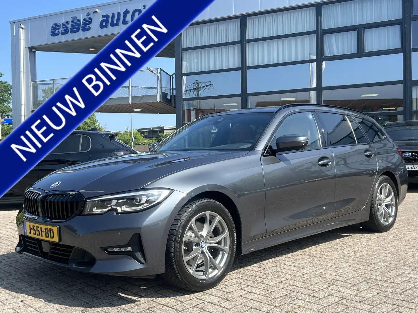 BMW 320 3-serie Touring 320d Automaat High Executive Editi Grijs - 1