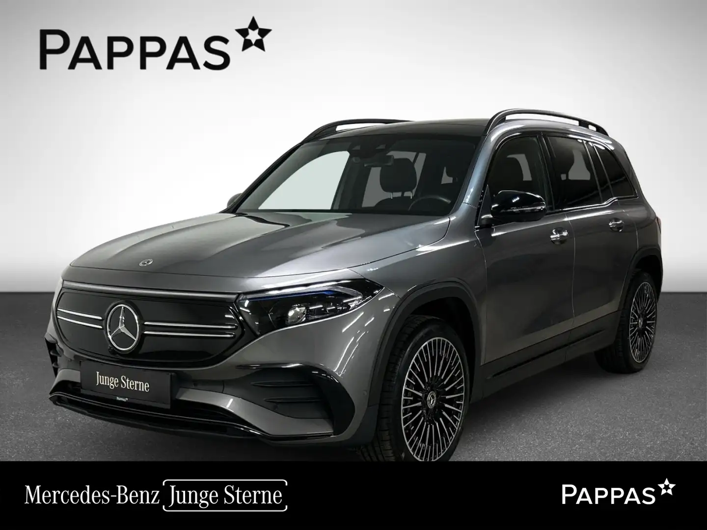 Mercedes-Benz EQB 350 4MATIC HUD Navi Pano AUT Wide Cam LED Šedá - 1