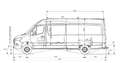 Mercedes-Benz Sprinter 319 CDI L3 "4x4"-"Automaat" *NIEUW* 60.999 +BTW Albastru - thumbnail 9
