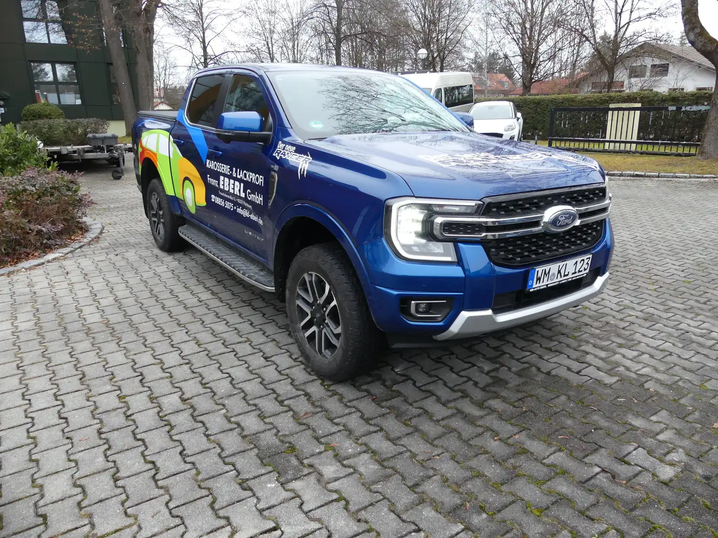 Ford Ranger Limited 4WD DoKa * AHK 3,4t * HA-Sperre* Blau - 2