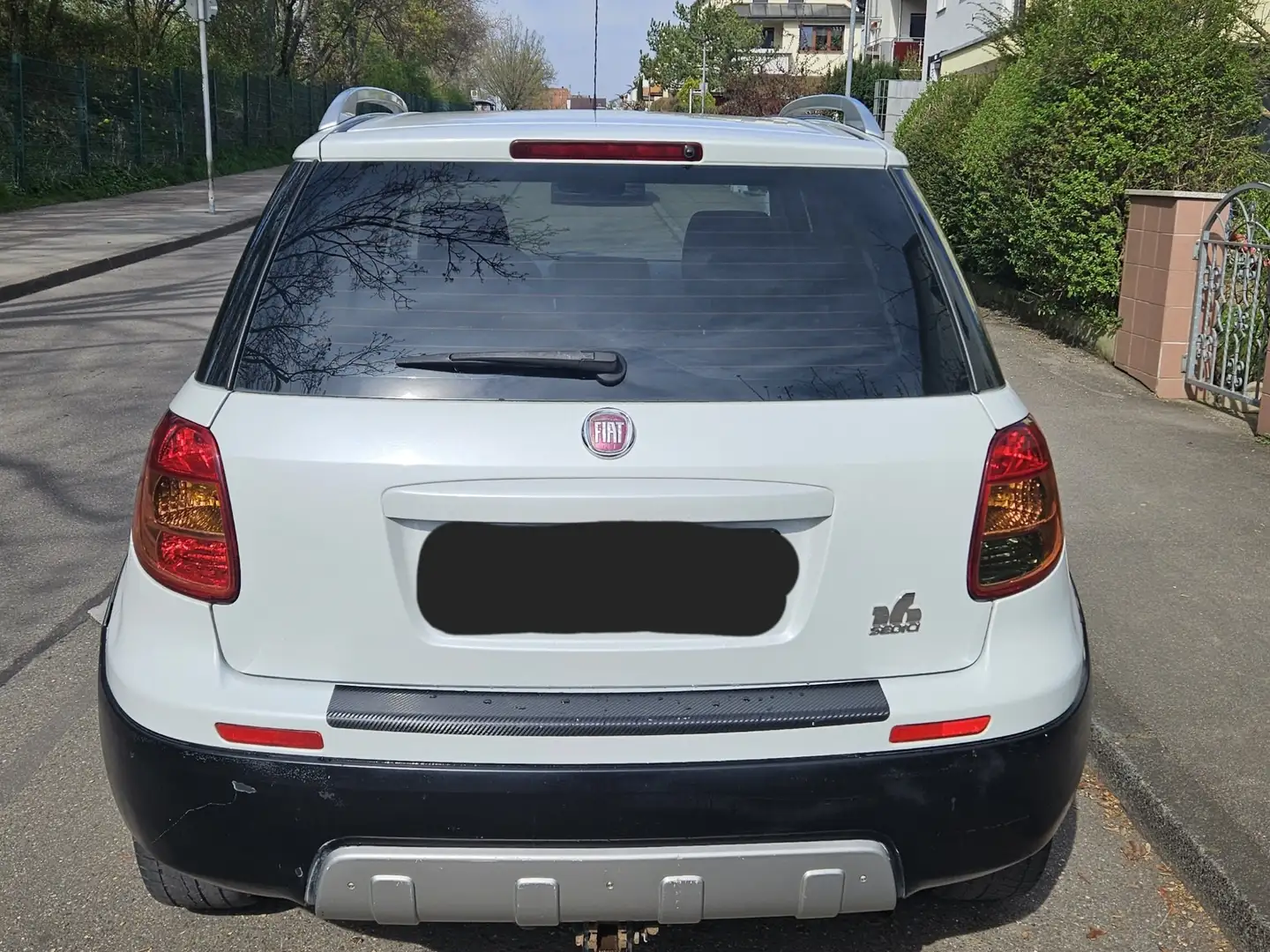 Fiat Sedici 2.0 Multijet 16V Emotion Klima, AHK, TÜV Fehér - 2