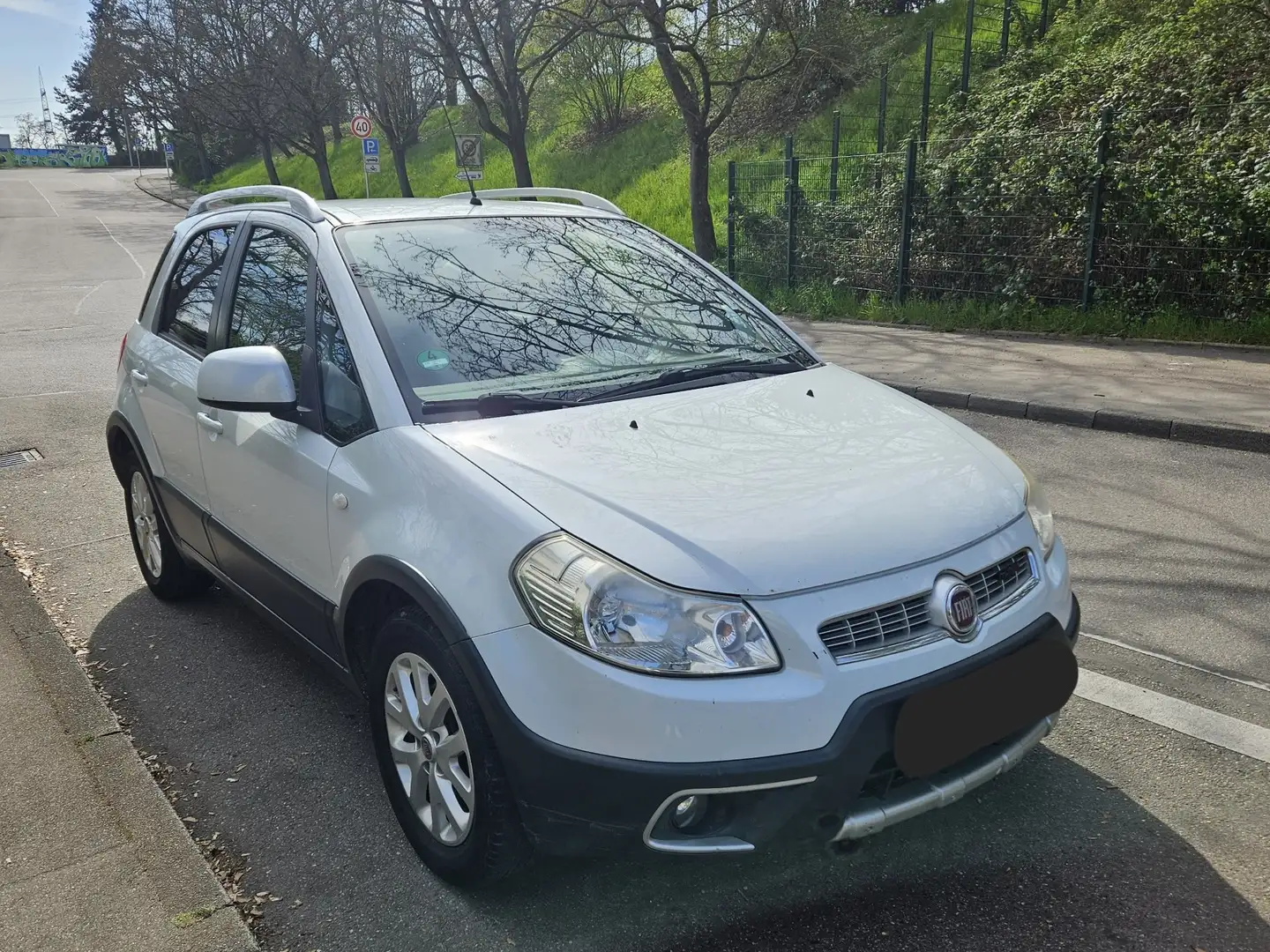 Fiat Sedici 2.0 Multijet 16V Emotion Klima, AHK, TÜV Fehér - 1