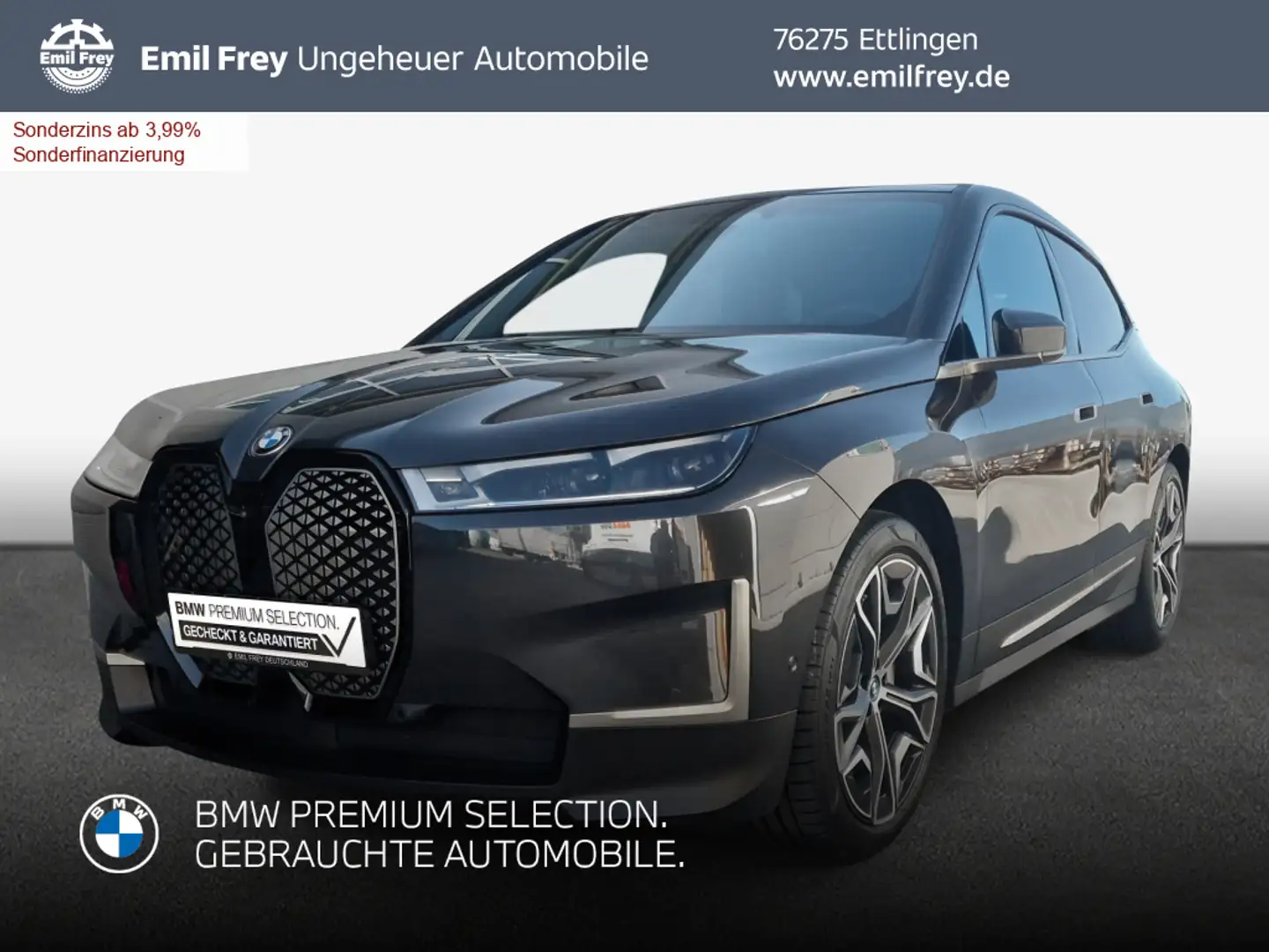 BMW iX xDrive40 Gri - 1