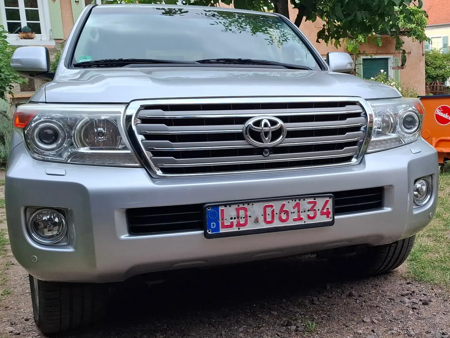 Toyota Land Cruiser V8 D-4D AUTOM. EXECUTIVE 1.HAND ORIGINAL 97 000KM! Argent - 2