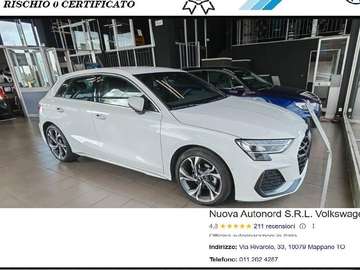 A3 Sportback 35 2.0 tdi S line Edition s-tronic