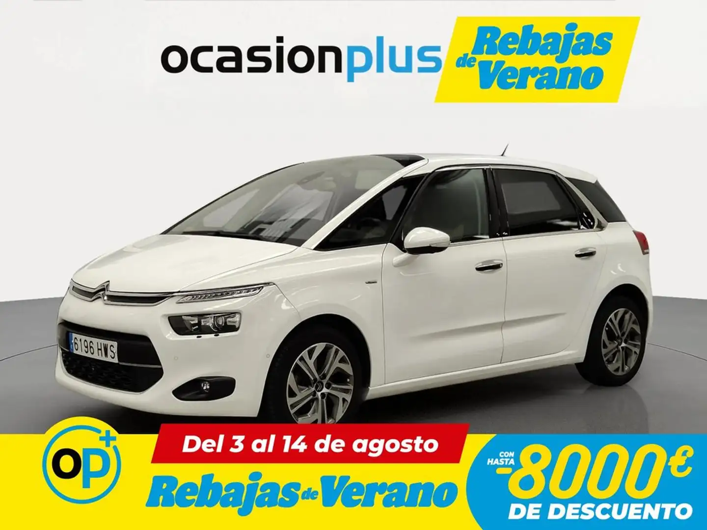 Citroen C4 2.0HDi Exclusive Blanco - 1