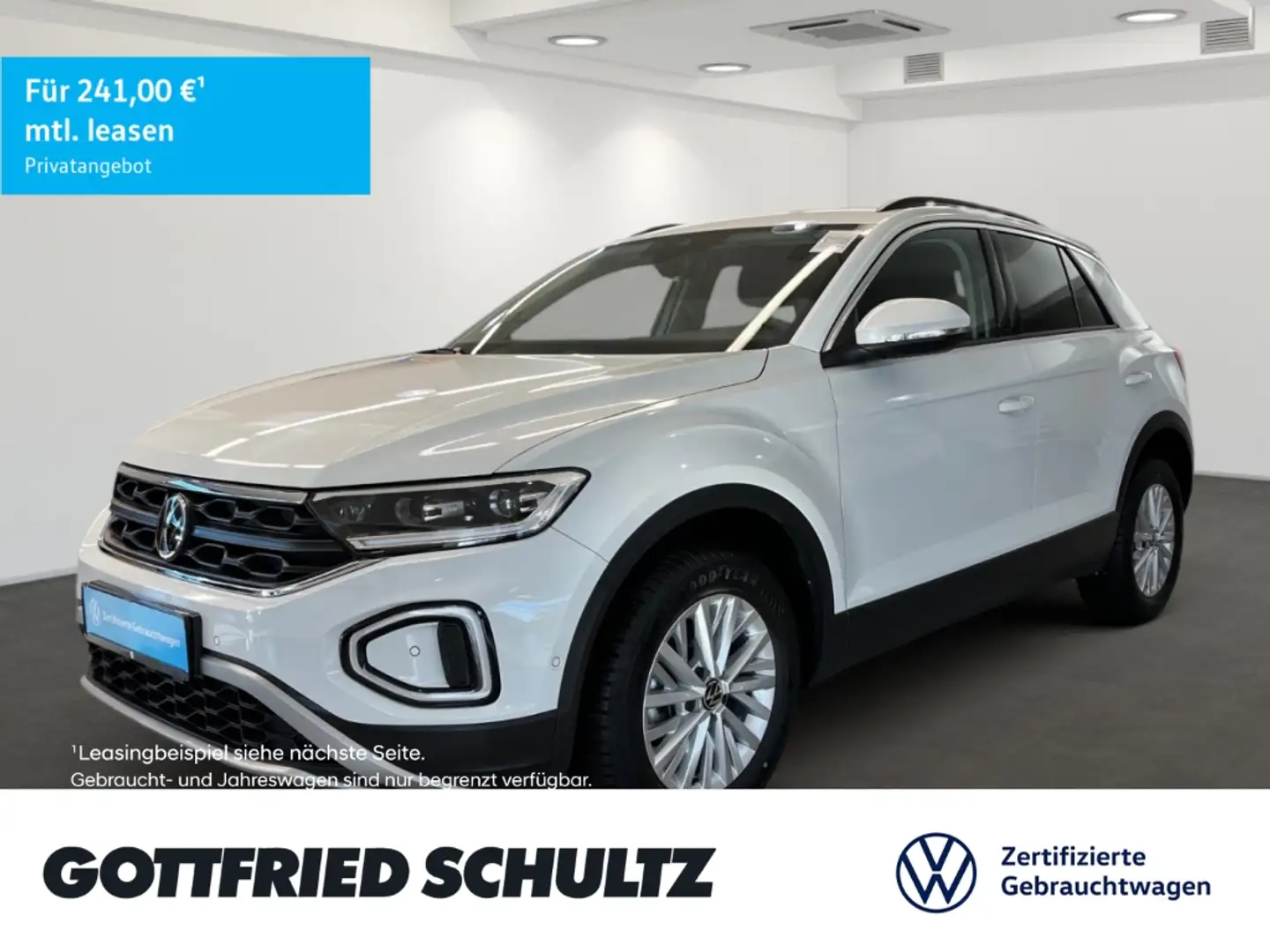 Volkswagen T-Roc 1.0 TSI Navi Sitzheizung APP-Connect Weiß - 1