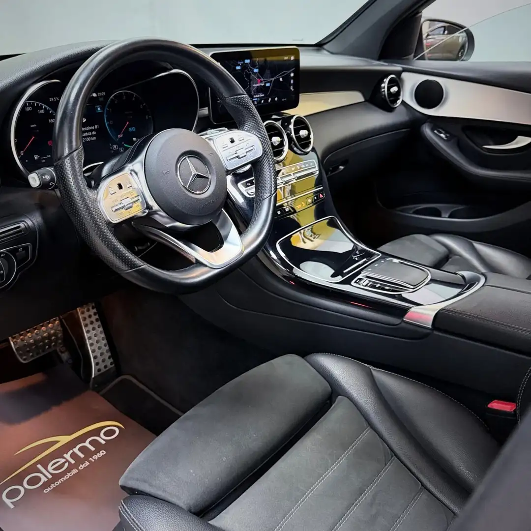 Mercedes-Benz GLC 300 GLC Coupe 300de Premium Plus 4matic TETTO APRIBILE Nero - 2