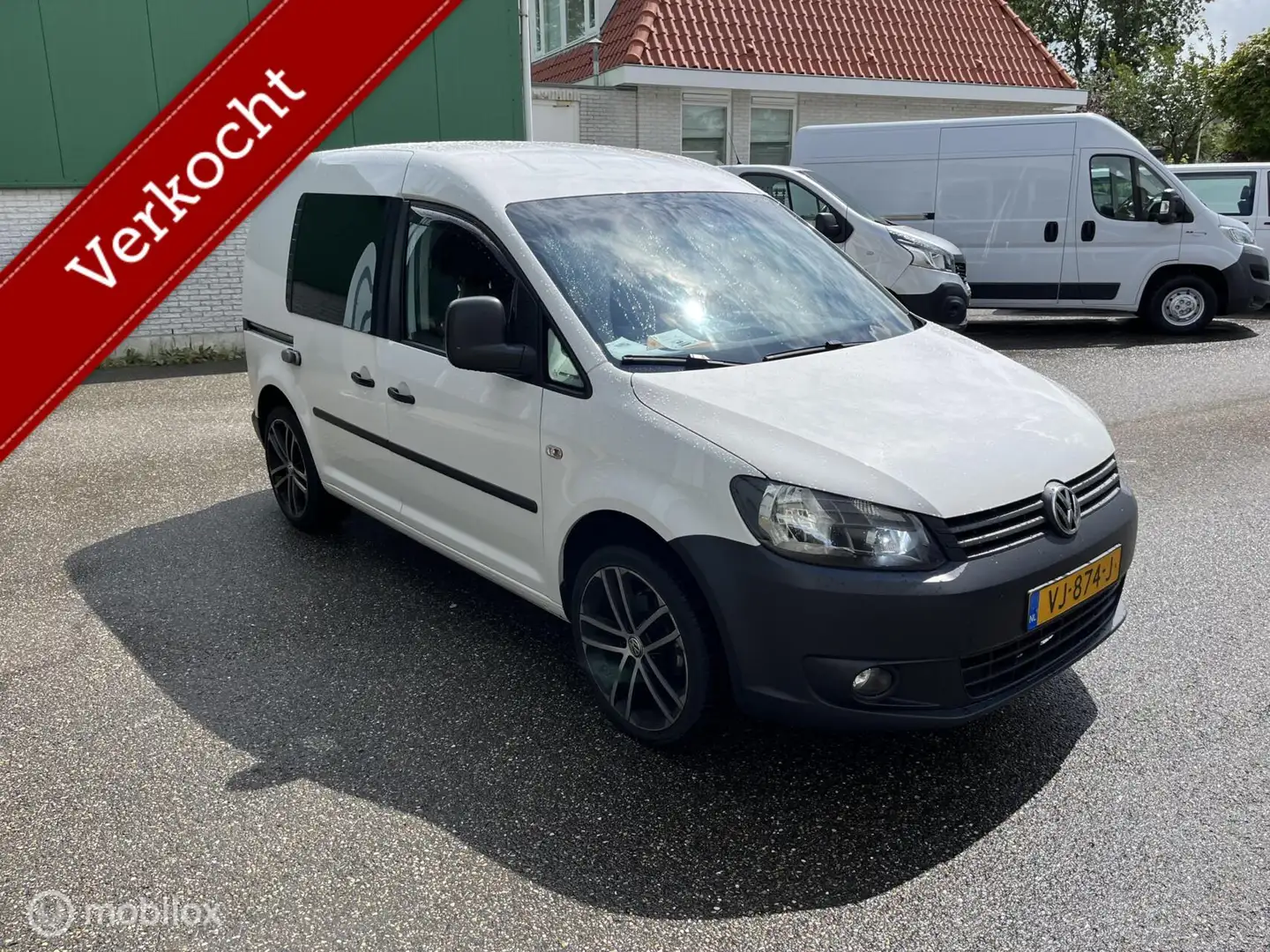 Volkswagen Caddy Bestel 1.6 TDI LETOP !!!! motor loopt onregelmatig Wit - 2