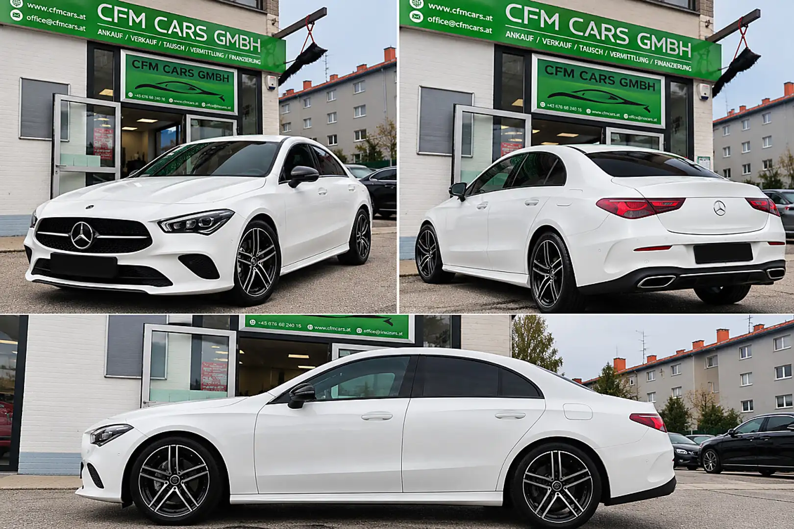 Mercedes-Benz CLA 180 d Progressive (EURO 6d) Weiß - 2
