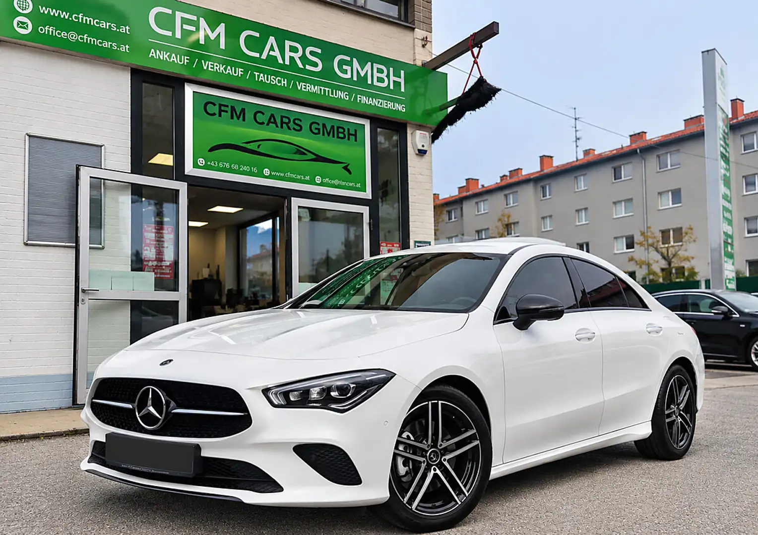 Mercedes-Benz CLA 180 d Progressive (EURO 6d) Weiß - 1