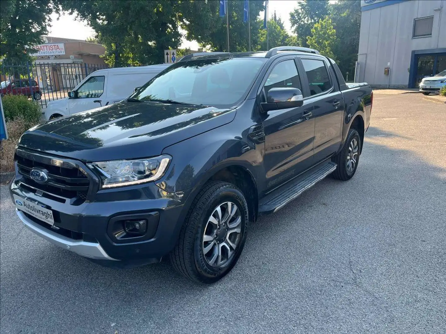 Ford Ranger 2.0 ecoblue double cab Wildtrak 213cv auto Grigio - 1