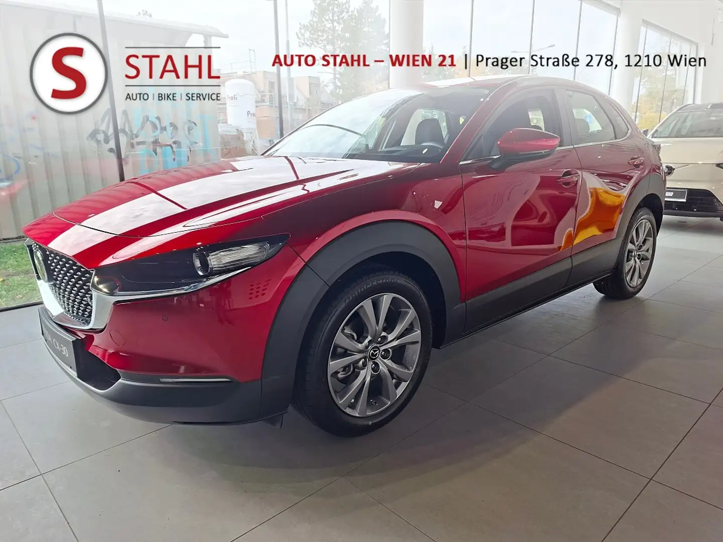 Mazda CX-30 e-Skyactive G140 Centre-Line Aut. AUTO STAHL WI... Rot - 1