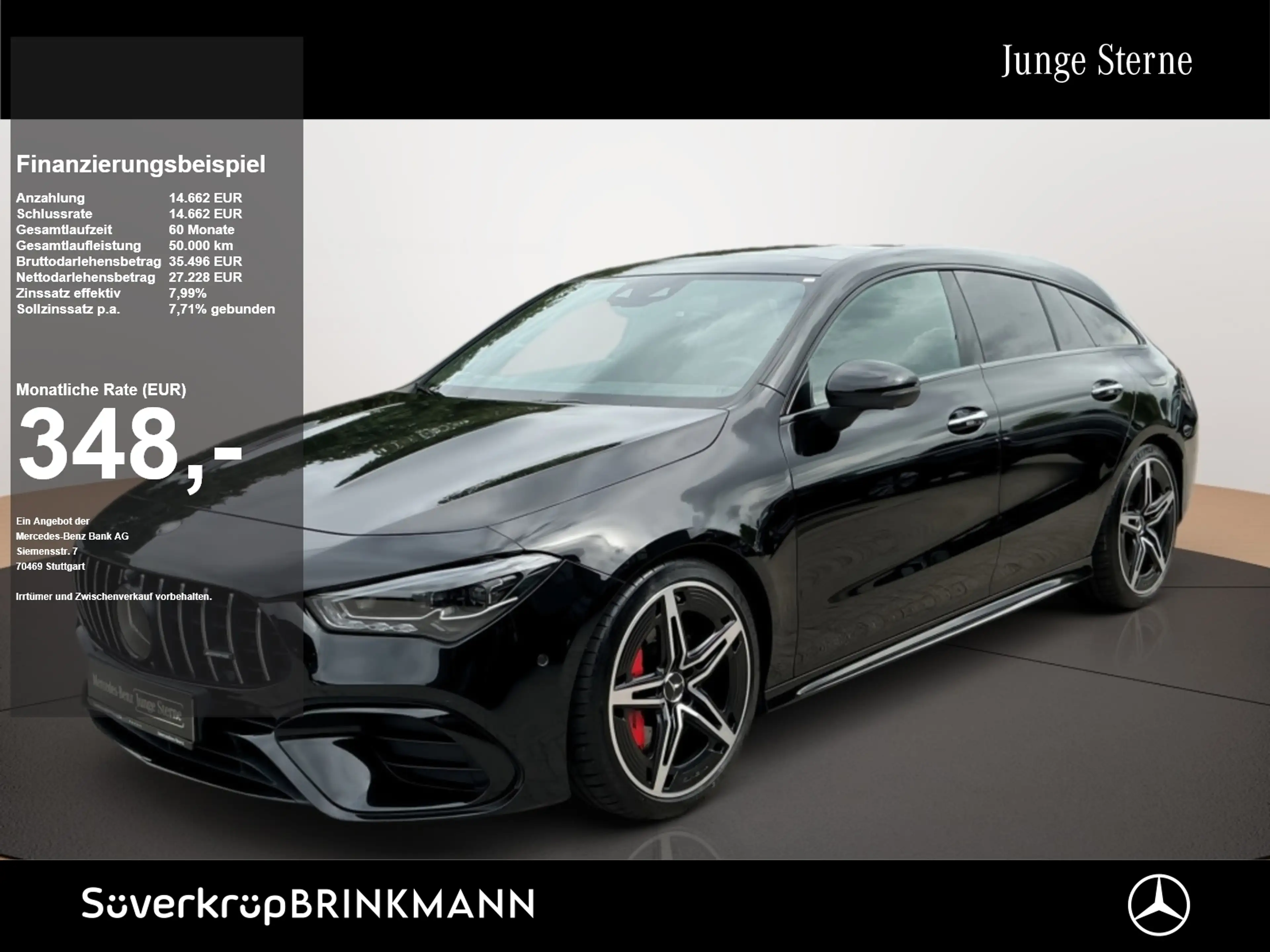 Mercedes-Benz CLA 45 AMG S 4M SB BURM NIGHT DRIVERS MEMO MULTI