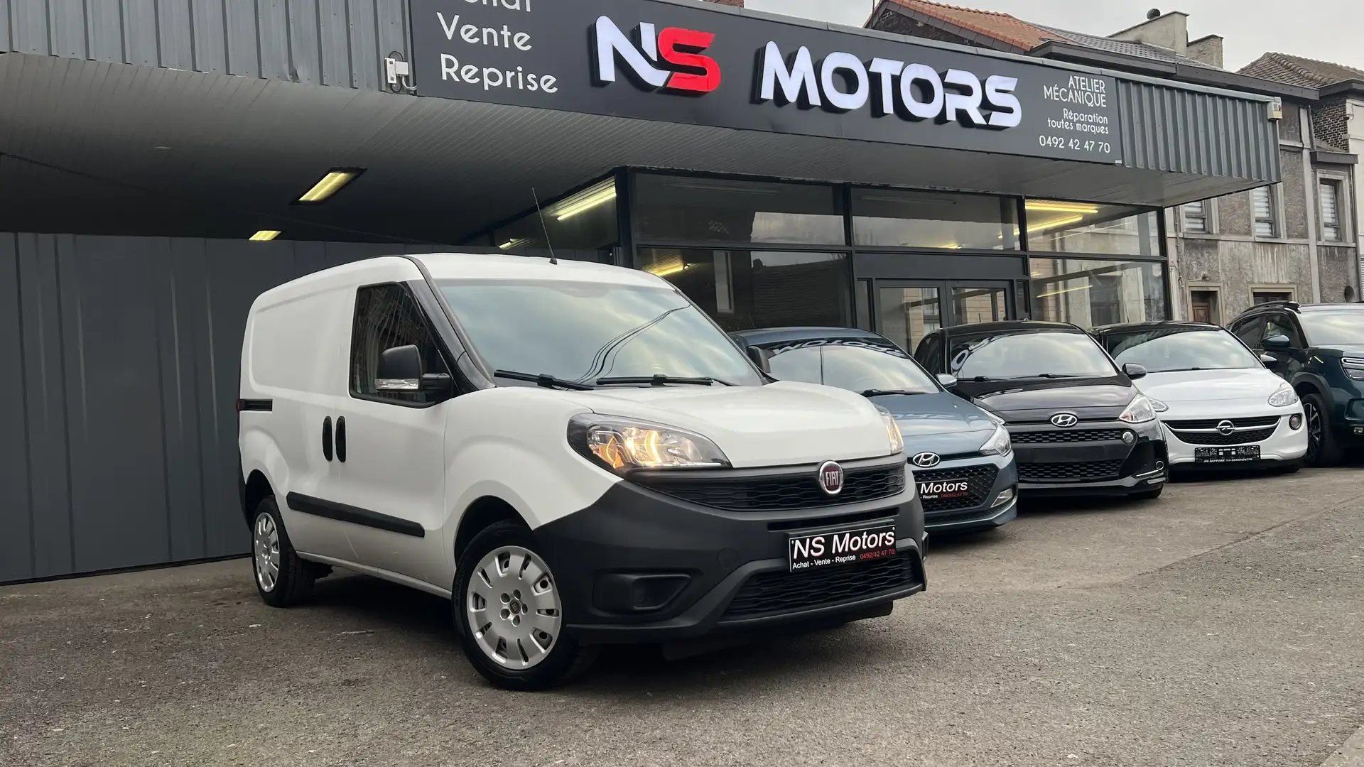 Fiat Doblo 1.4 T-Jet Base (EU6d) Bílá - 1
