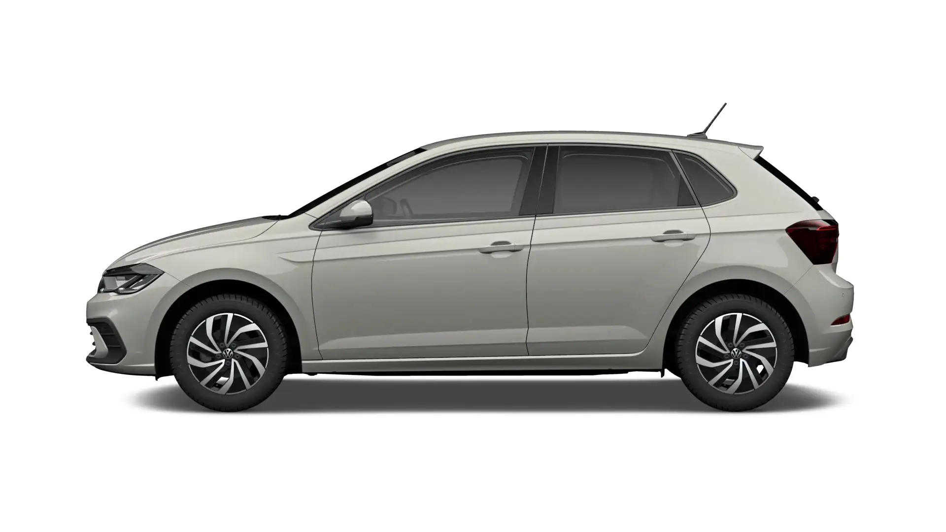 Volkswagen Polo 1.0 TSI 95 5MT Life Edition Zijruiten achter en ac Grijs - 2