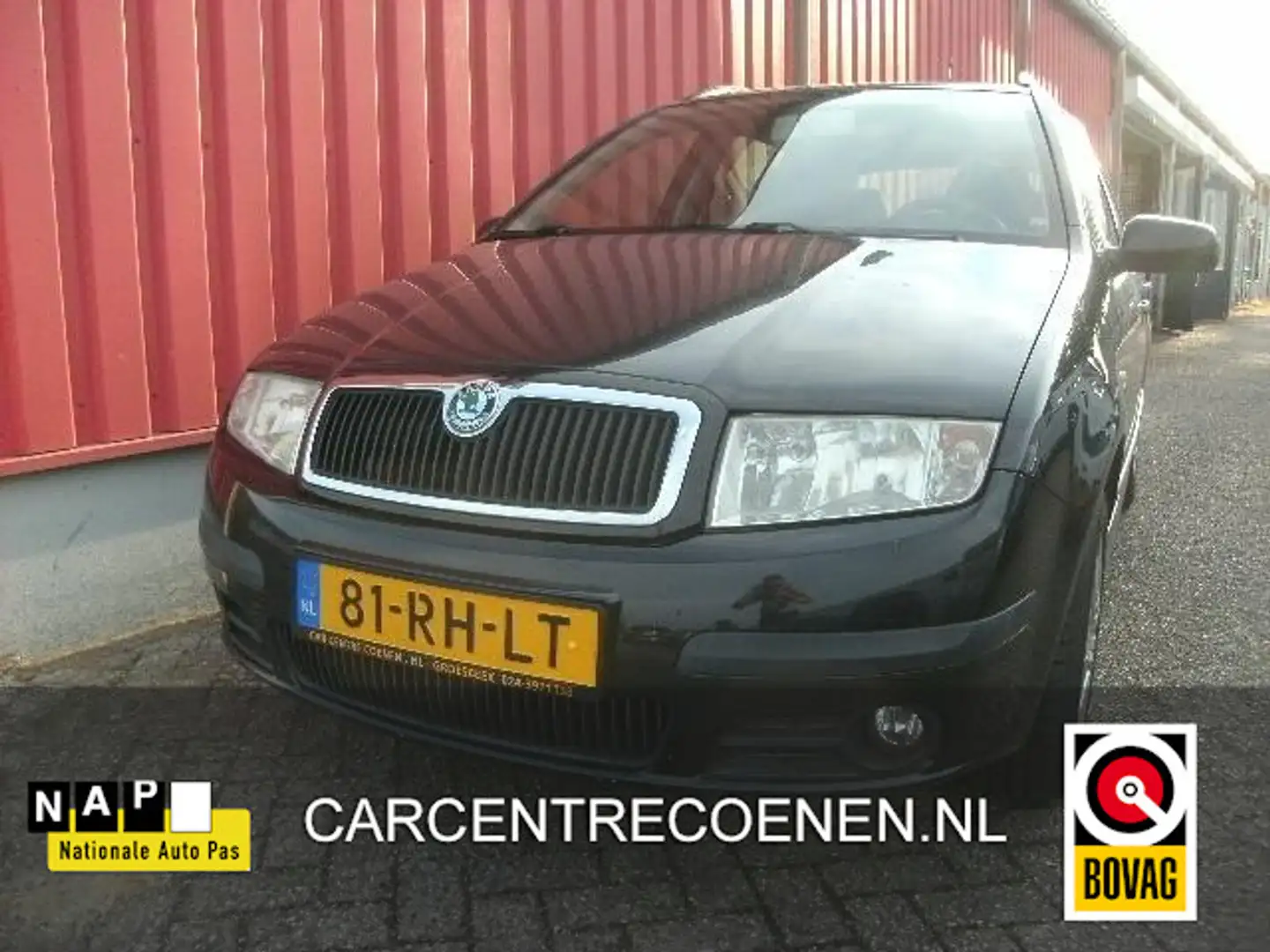 Skoda Fabia Combi 1.4-16V Ambiente / Airco Noir - 1