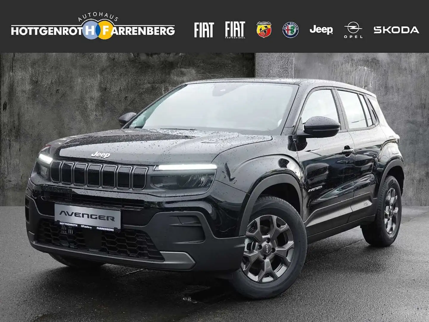 Jeep Avenger Longitude 1.2 GSE 16'-LM LED SHZ Noir - 1