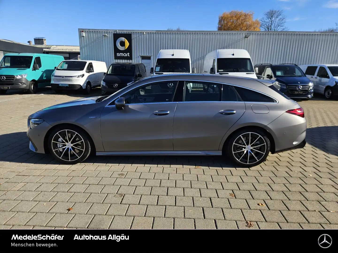 Mercedes-Benz CLA 35 AMG CLA 35 AMG Shooting Brake 4M AHK MAGNO Pano NP80 Grau - 2