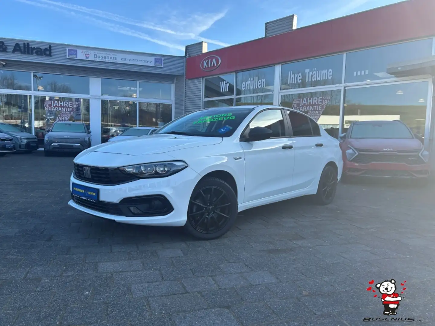 Fiat Tipo 1.0 TSI City Life+Android+DAB+LED+Klimaaut+LM Blanc - 2