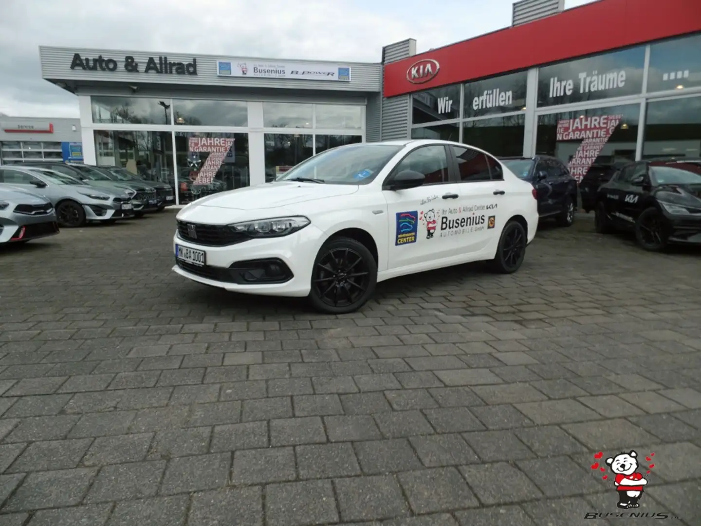 Fiat Tipo 1.0 TSI City Life+Android+DAB+LED+Klimaaut+LM Blanc - 1