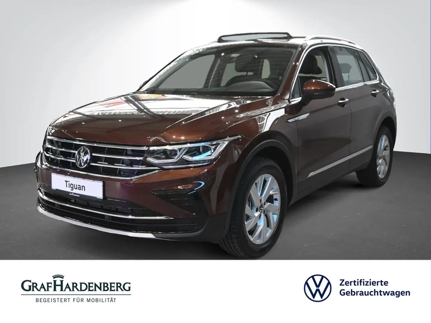 Volkswagen Tiguan 2.0 TSI Automatik Elegance 4Motion AHK MatrixLE... Braun - 1