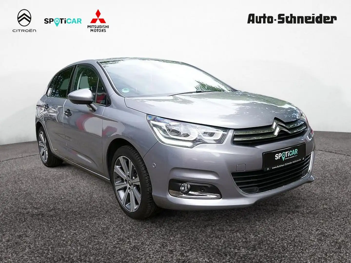 Citroen C4 PureTech 130 Selection KLIMA PDC SHZ NAVI Plateado - 2