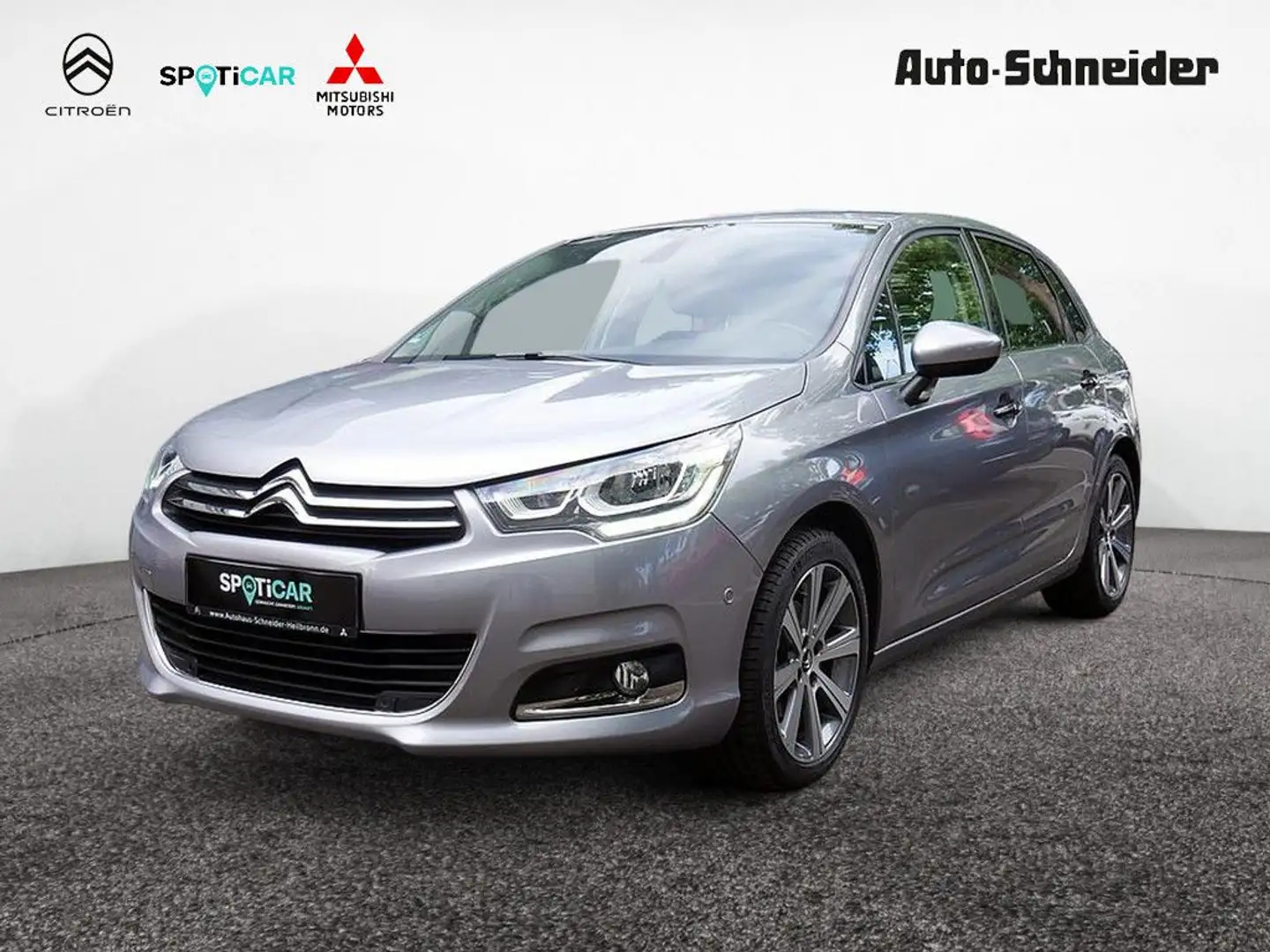 Citroen C4 PureTech 130 Selection KLIMA PDC SHZ NAVI Plateado - 1