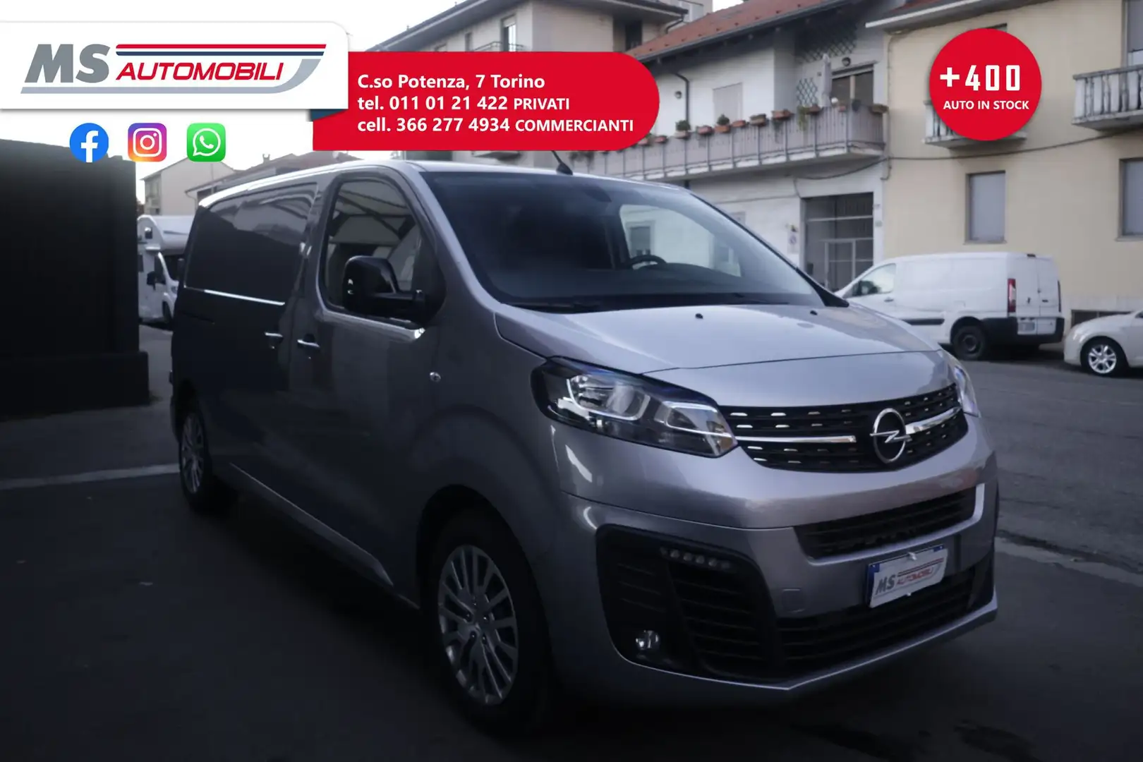 Opel Vivaro Vivaro 2.0 Diesel 145CV PL-SL-TN L Furgone Enjoy Grigio - 1