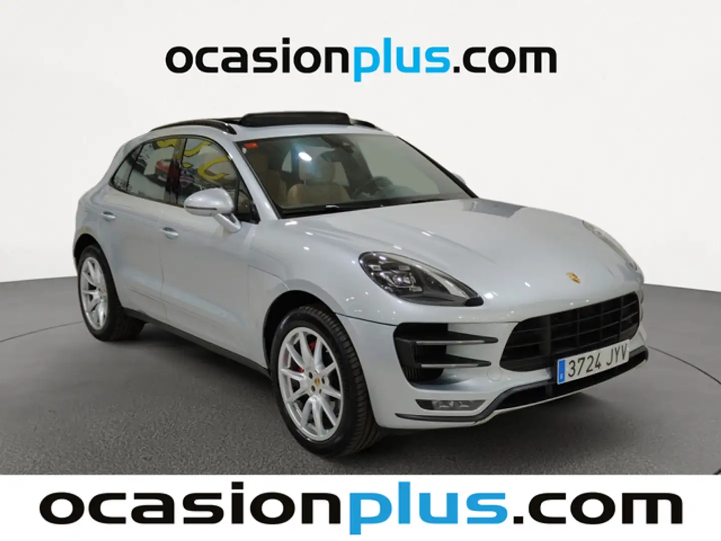 Porsche Macan Turbo Aut. Plateado - 2