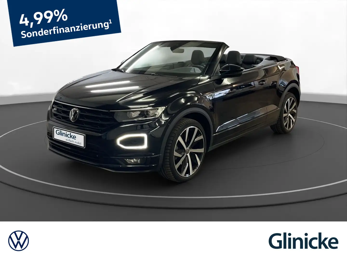 Volkswagen T-Roc Cabrio 1.5 TSI R-Line DSG LED LM 19" Navi Schwarz - 1
