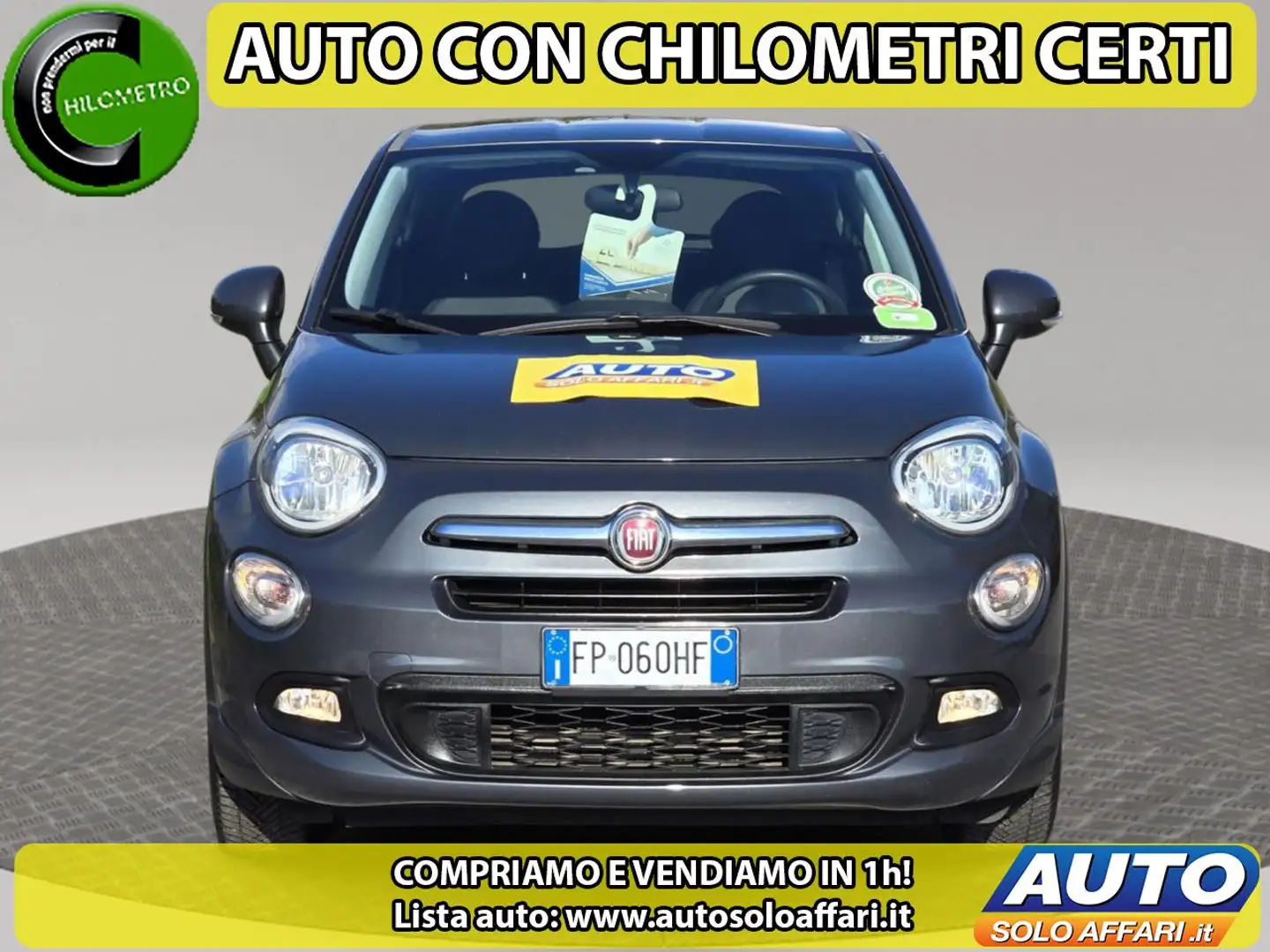 Fiat 500X 1.3 MJT 95CV EU6B NEOPATENTATI/CAMERA/TOUCH Grigio - 2