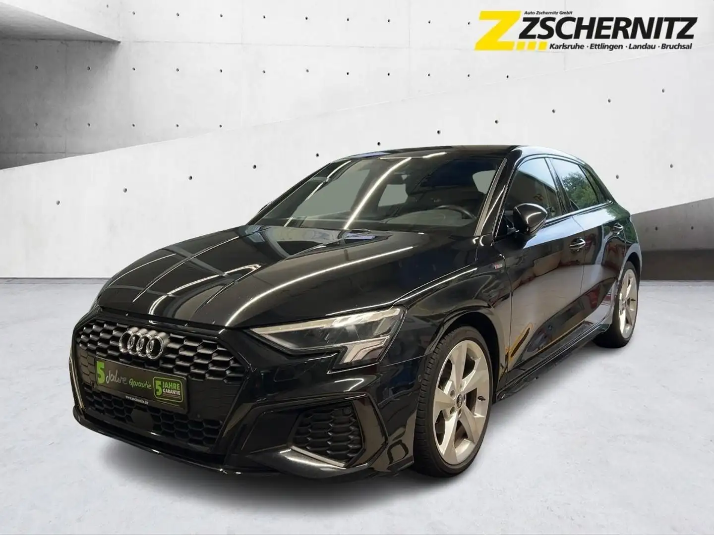 Audi A3 Sportback 35 2.0 TDI S-Line ACC+LED+Navi+SHZ Schwarz - 1
