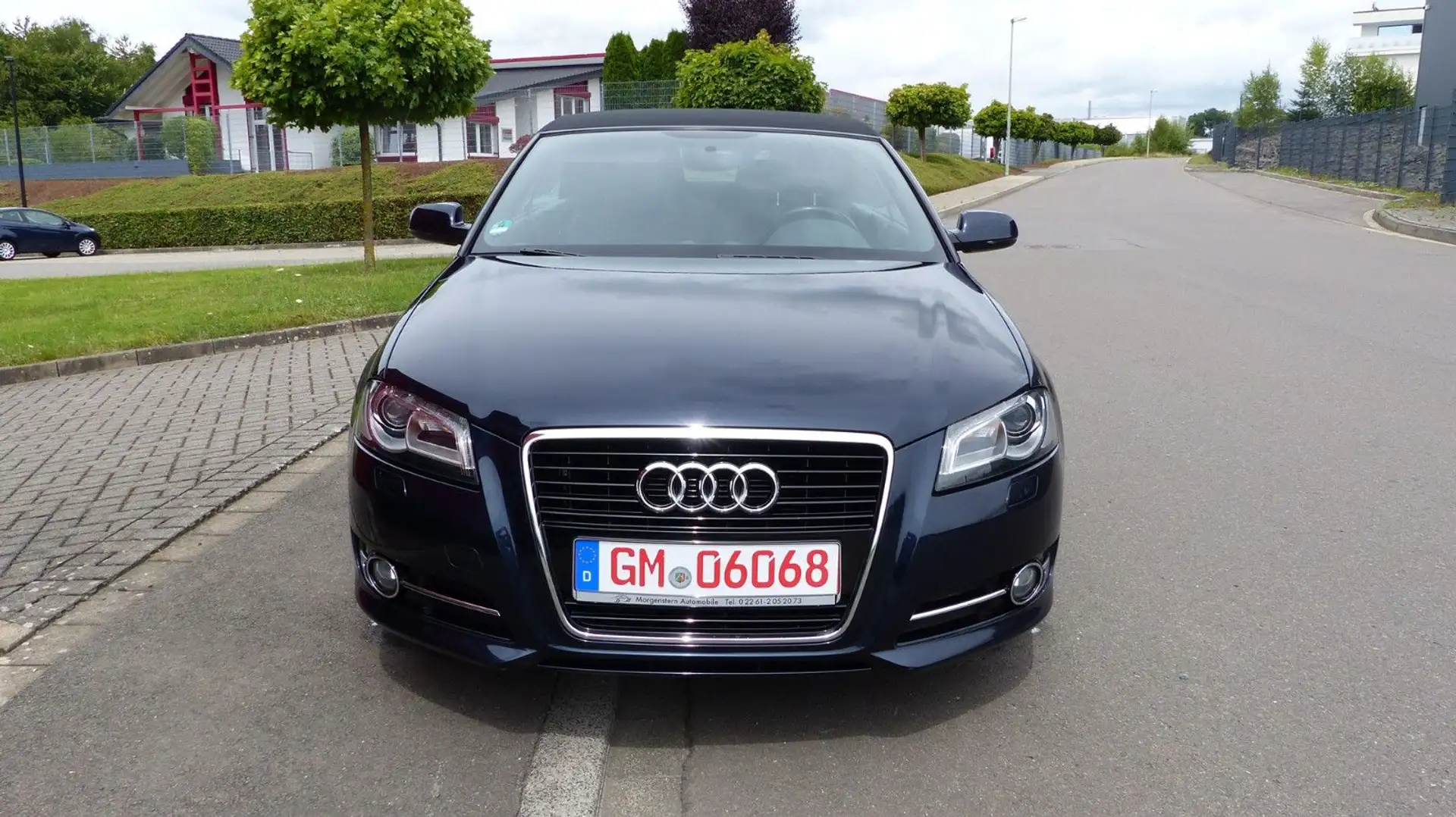 Audi A3 Cabriolet 1.8 T S-Line, 2.Hand,Scheckheft. Blau - 2