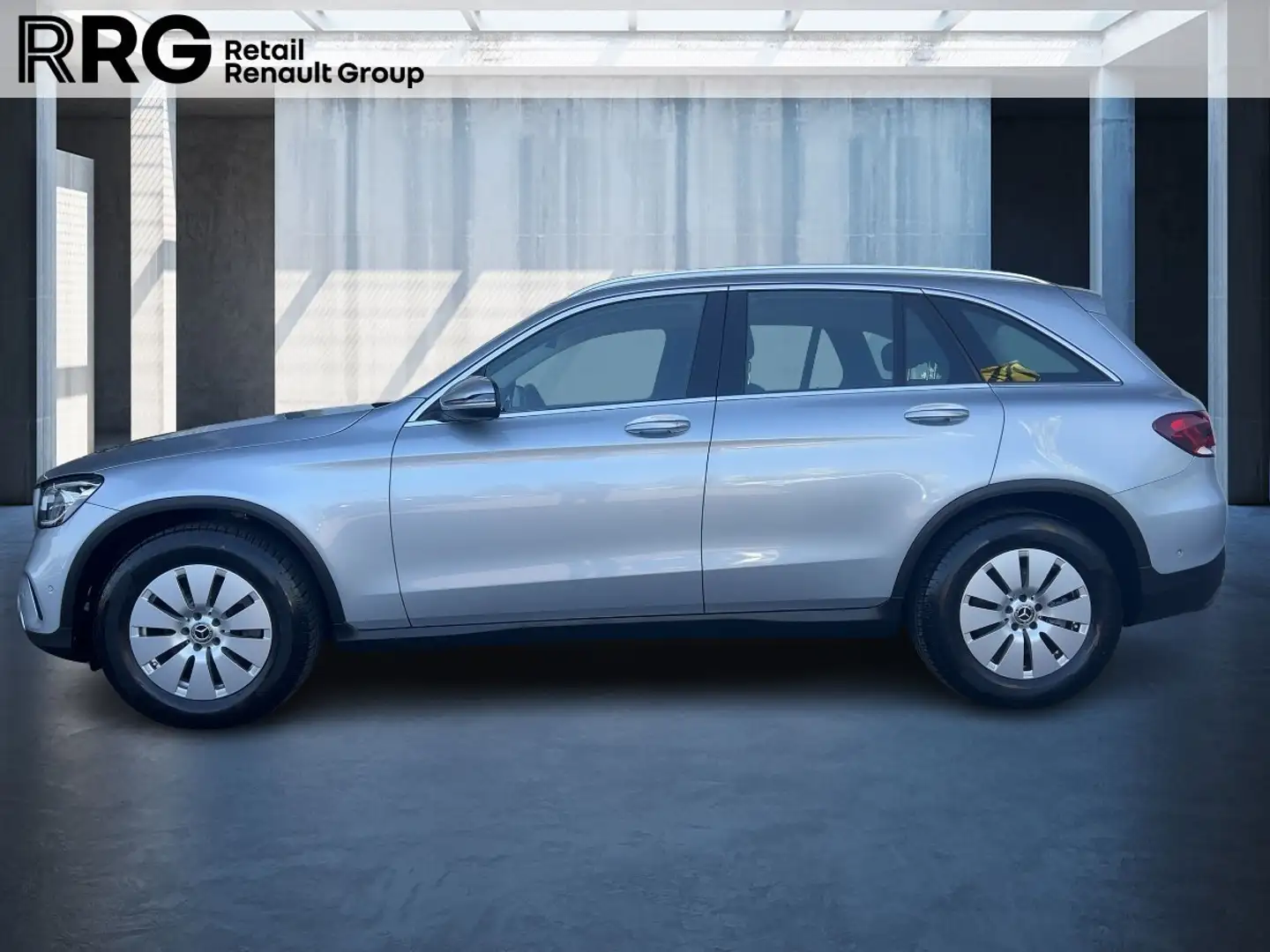 Mercedes-Benz GLC 220 d 4Matic Automatik, Allrad, Leder Silber - 2