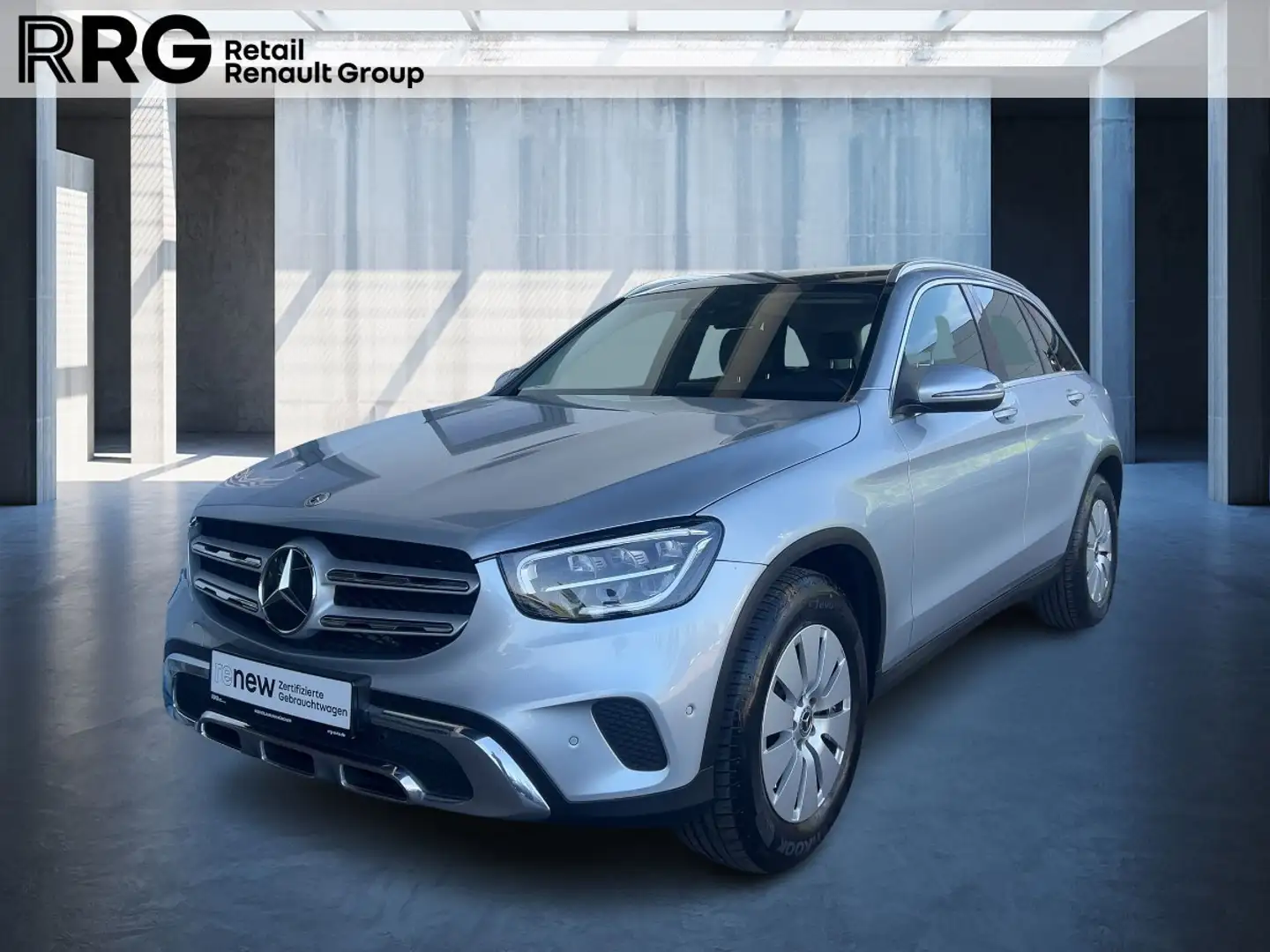 Mercedes-Benz GLC 220 d 4Matic Automatik, Allrad, Leder Silber - 1