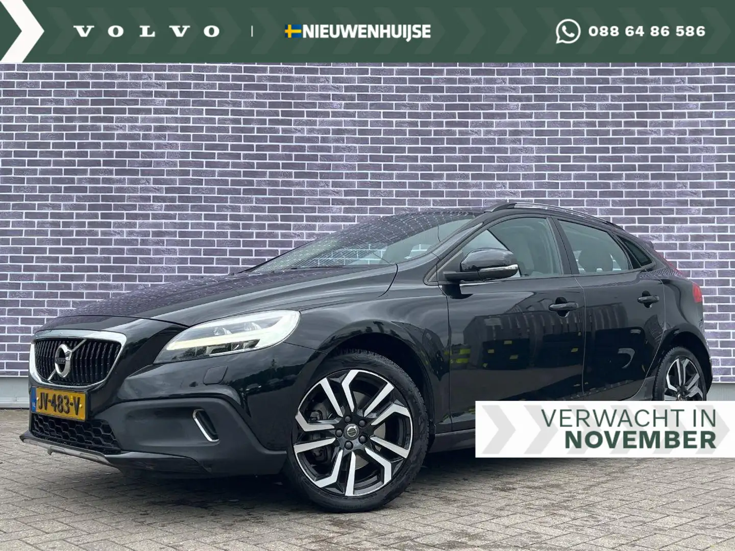 Volvo V40 Cross Country 1.5 T3 Momentum | Stand kachel | Stoel verwarming Noir - 1